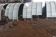 ASH SILO WITH SS304 LINING FABRICATED FOR NSPCL DURGAPUR ; 20MTRS LONG